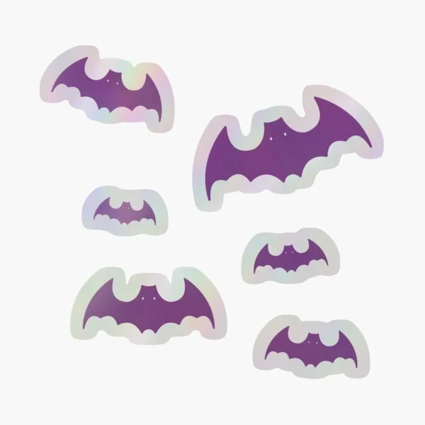 Morrigan Pattern holographic sticker