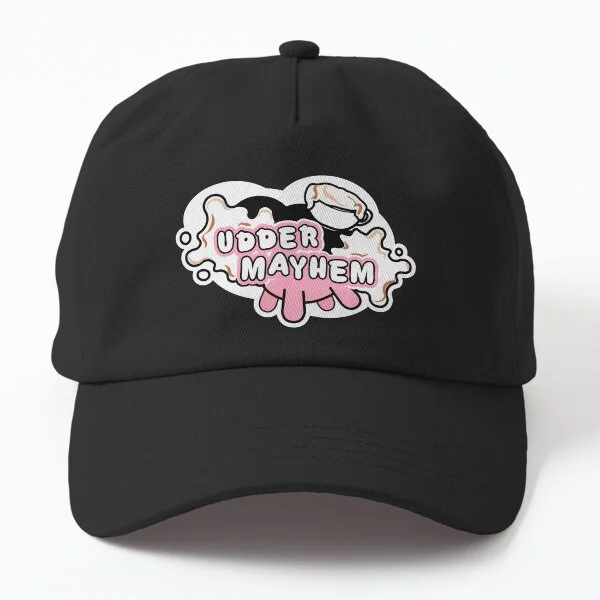 Udder Mayhem Logo dad hat